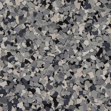 Nightfall decorative vinyl flake color sample
