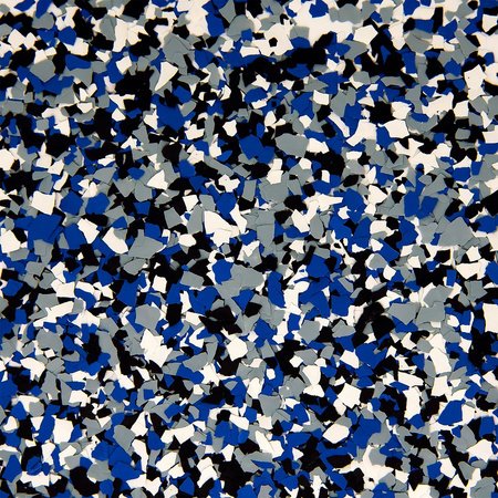 Orbit decorative vinyl flake color sample