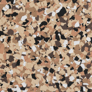 Outback decorative vinyl flake color sample